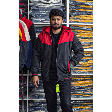 Premium Hoodie Jacket- Red